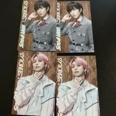 Snow Man SERIOUS じゃんけんカード　阿部亮平　佐久間大介