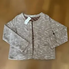 HERE'S ノーカラージャケット ベージュのサムネイル