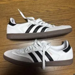 adidas Samba ホワイト/ブラック 10 US