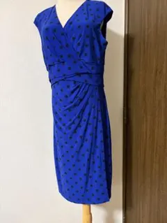 ⑤ラルフローレン●ワンピース●大きなサイズ●水玉