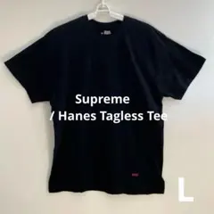 未開封 XXL Supreme Hanes Tagless Tees Black - メルカリ