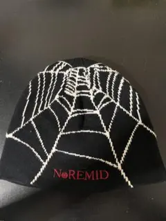 noremid spider ビーニー black 黒 ノーリミット - メルカリ