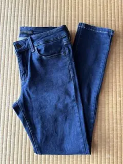 UNIQLO ダークブルー スキニーデニム26(66cm)