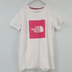 ザノースフェイス　ピンク　ロゴTシャツ　Mサイズ　northface