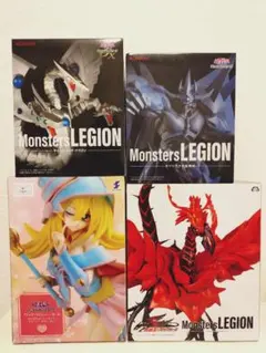遊戯王デュエルモンスターズ・ファイブディーズ　フィギュア4体　セット売り