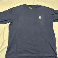 Carhartt ネイビー ポケットTシャツ