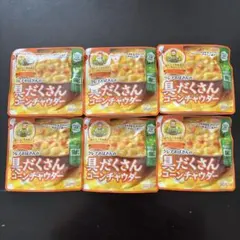 クレアおばさんの具だくさんコーンチャウダー 6食セット
