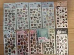 トムとジェリー　ぷくぷくシール　3Dステッカー　まとめ売り　シール帳　セット