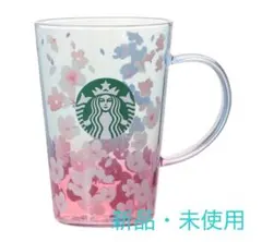 【新品】スターバックス　耐熱グラスマグ　SAKURA2025
