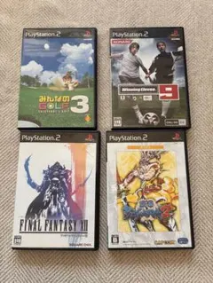 PS2 ソフト 4本セット まとめ売り