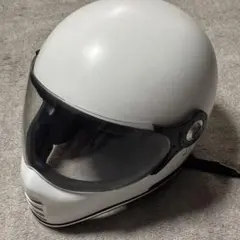 【レトロ】リード工業 RX-200R フルフェイスヘルメット 白 族ヘルのサムネイル