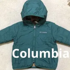 Columbia フード付き中綿ジャケット　グリーン