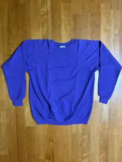 80s ヴィンテージスウェット　Hanes 紫