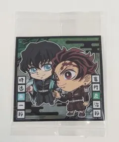 【匿名】鬼滅の刃ディフォルメシール　其ノ十三13-09竈門炭治郎＆時透無一郎