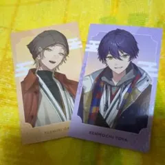 にじさんじ　咎人福袋2026　ランダムチェキ風カード　剣持刀也　伏見ガク