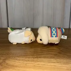 モンスターハンターラブリーマスコット2点セット。プーギー。ブタ