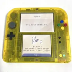 ニンテンドー2DS クリアイエロー ポケットモンスター ピカチュウ 本体 訳あり
