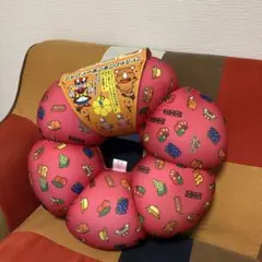 ク*マ様 新品未使用♦︎ジャグラーボンボンクッション　ドーナツ　ピンクのサムネイル