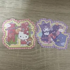 サンリオキャラクターズ シールクッキー2 シールクッキー3 クロミ　キティ