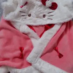ハローキティ 当りくじ ラストスペシャル賞　フード付けケープ