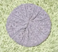 【新品、未使用】HIGHLAND 2000 ケーブル編みビーニーライトグレー