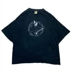 00s ギルダン ニールダイアモンド Tシャツ 古着 メンズ 2XL ブラック