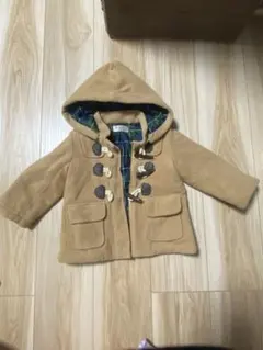 ベージュ フリースジャケット 90cm