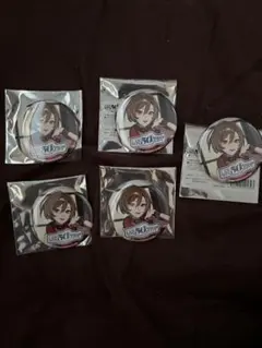 初音ミク(ローソンミク) ローソンミクライブ 缶バッジ　MEIKO5個セット