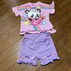 グラグラ　Tシャツ&パンツ2点セット　100のサムネイル