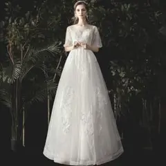 Aライン ウエディングドレス （格安 訳あり）