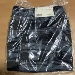 ユニクロ カットソーイージーショートパンツ ネイビー