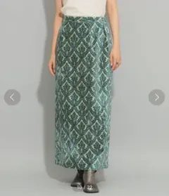 【タグ付き】Ray BEAMS / パイル ジャカード タイト スカート