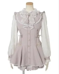 LIZ LISA ラッフルリボンセットアップ ピンク