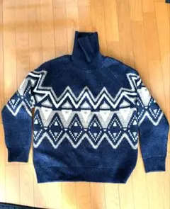 BANANA REPUBLIC アーガイル柄セーター XL