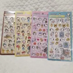 【国内正規品】ボンボンドロップシール スヌーピー大 4枚セット コンプリート