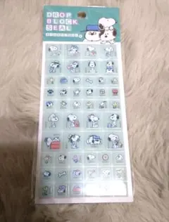 PEANUTS ドロップブロックシール スヌーピーシール カミオジャパン