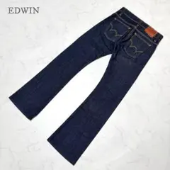 美品 EDWIN 503ZERO 日本製 ブーツカットデニム 26×32