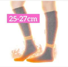 あったか靴下 ぽかぽか温活ソックス 極厚手 冬用 レディース 25-27cm