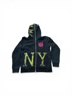 鈴*木様 TOMMY ブラック NY パーカー Y2K