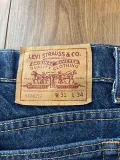 Levi's 510 ストレートデニム W31 L34 USA製のサムネイル