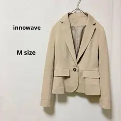 innowave イノウェーブ　テーラードジャケット　M ベージュのサムネイル