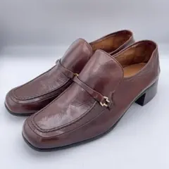 スイス製✨BALLY バリー【23相当】ゴールド/金具/レザー/ローファー