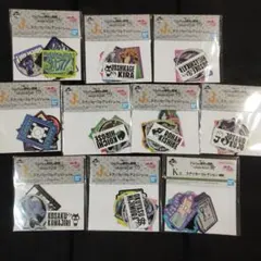 一番くじジョジョの奇妙な冒険　J賞ステッカーコレクション　9点　おまけ3部