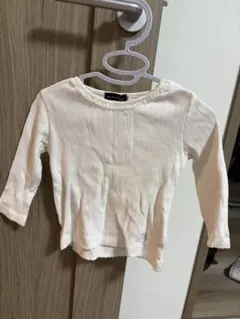 2着BeBe mamaraku 80㎝リブ素材長袖Tシャツ
