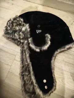 【美品】NEW ERA(ニューエラ) トラッパー　コーデュロイ LARGEのサムネイル