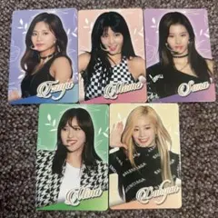 TWICE 非公式トレカ 5枚セット(両面印刷)