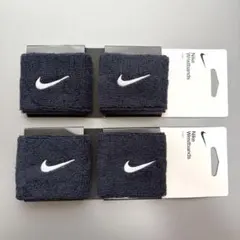 新品　NIKE ユニセックス　リストバンド　2セット　ネイビーのサムネイル