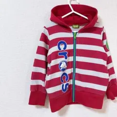 5F112 子供服 長袖 パーカー 100サイズ 裏起毛 綿 リブ