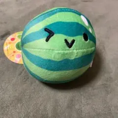 西瓜設計毛絨玩具 約10公分