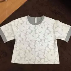 値下げ☆LADY MADE 花柄レーストップスのサムネイル